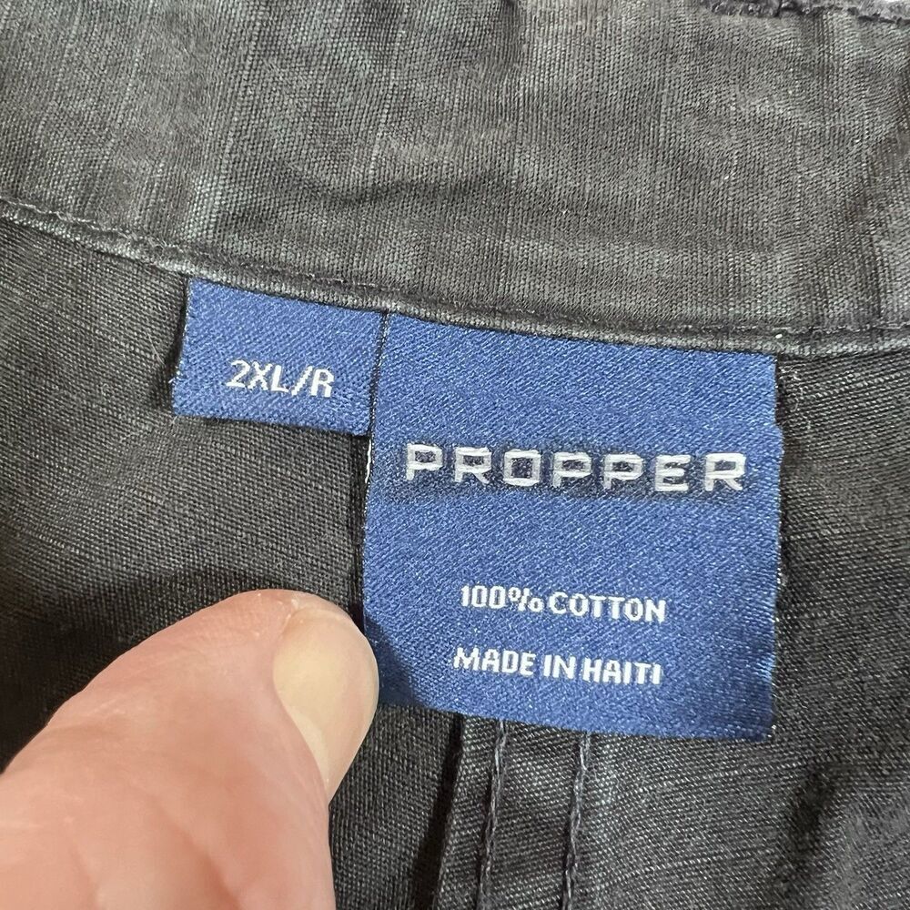 Propper Tactical Cargo Pants Black Ripstop Military Utility Workwear Men's 2XL - Picture 13 of 13